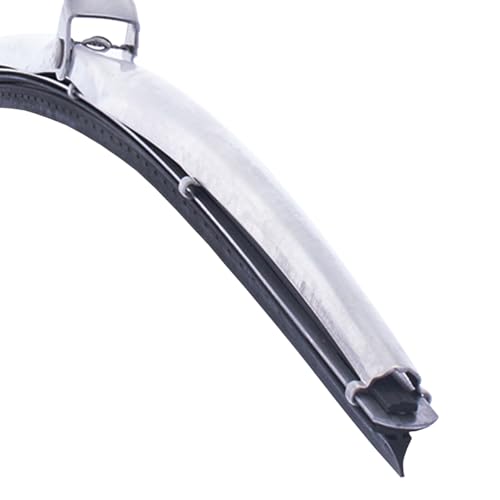 United Pacific 110306 15-inch Polished Stainless Steel Bayonet Type Wiper Blade, Fits Using Bayonet Mounts, 3/16-inch Bayonet Width - ONE Wiper Blade by United Pacific - Used condition - Image 5