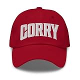 Corry Baseball Cap Corry Dad Hat Pennsylvania PA Hat Embroidered Souvenir Cranberry