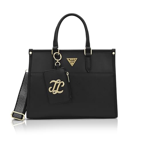 Image of Lavie Signature Women's Ithaca Colourblock Tote Handbag for Women | Tote Bag for Work | Ladies purse | Stylish Shoulder Bag | Gift for Women
