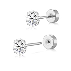 Silver Round CZ