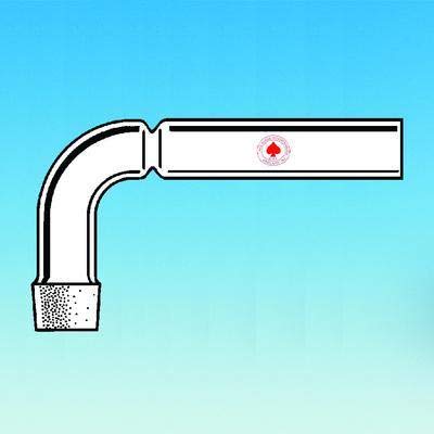 9584-11 Drying Tube, 90 Degree, 10/10 Joint