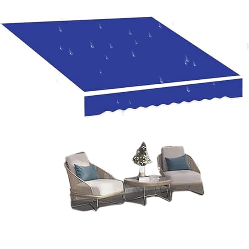Toile de rechange pour store banne extérieur imperméable 5x4m