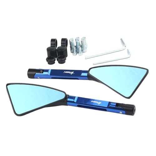 Espejo retrovisor lateral Aprilia TUONO V4R 2011-2016 accesorio de aluminio CNC lente azul