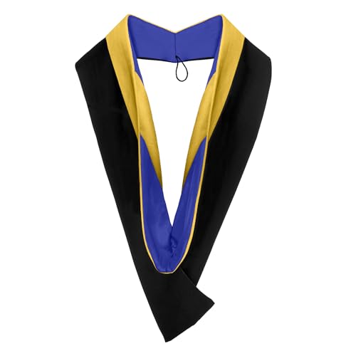 Endea Graduation hood gold royal blue image