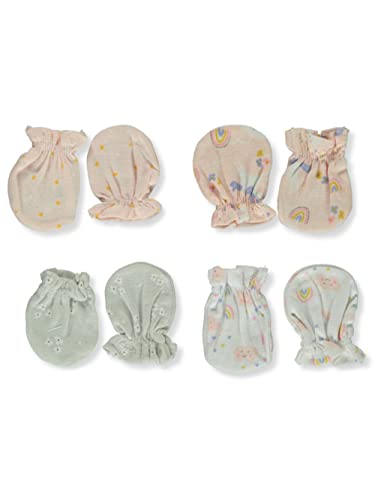 Petite L'amour 4-Pack Mittens - pink/multi, one size