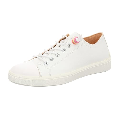 Think! Damen TURNA chromfrei gegerbte nachhaltige Halbschuhe, Bianco/Kombi 1000 – Ansicht 1