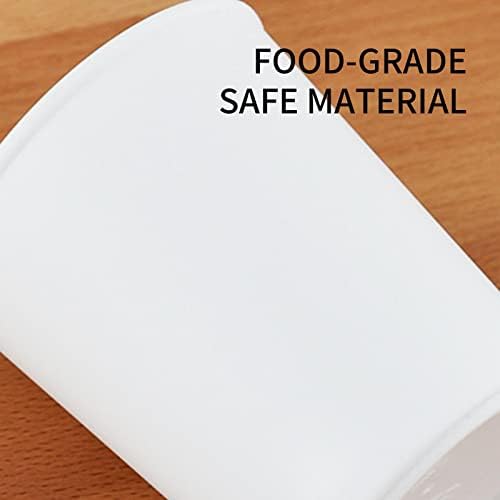Fushen Ice Cream Storage for Freezer | Homemade Ice Cream Tub for Freezer Storage | Frost Frozen Dessert Yogurt Reusable Containers with Lids for Freezer, 1000ml Large Capacity, Orange