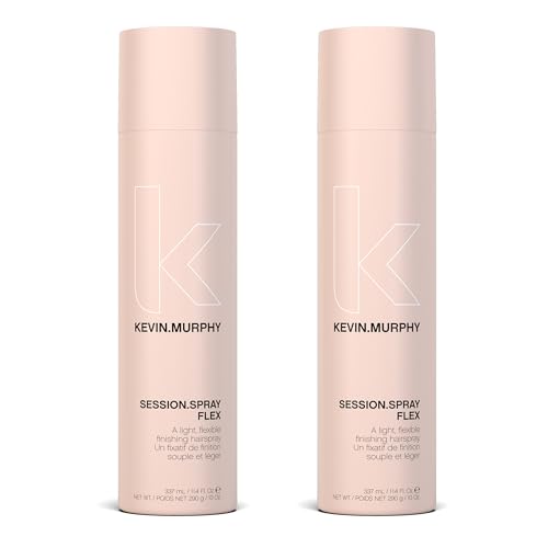 KEVIN.MURPHY SESSION.SPRAY FLEX Flexible Finishing Spray, 11.4 fl oz, 2-Pk