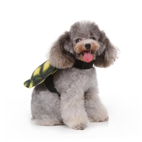 Disfraz para perro tortuga Halloween S creativo cómodo miniatura 7