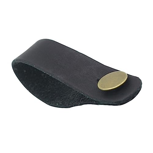 GALPADA Leather Guitar Neck Strap Button Adapter for Headstock Tie Durable Accessory for Acoustic Electric Classical Guitars Easy to Secure Great Replacement Option