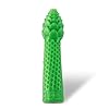 Outward Hound Dental Asparagus Treat Dispensing Dental Dog Chew Toy Medium Green