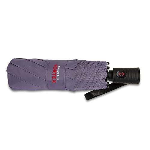 ShedRain Compact Folding Umbrella, Purple Ash, 43 inches