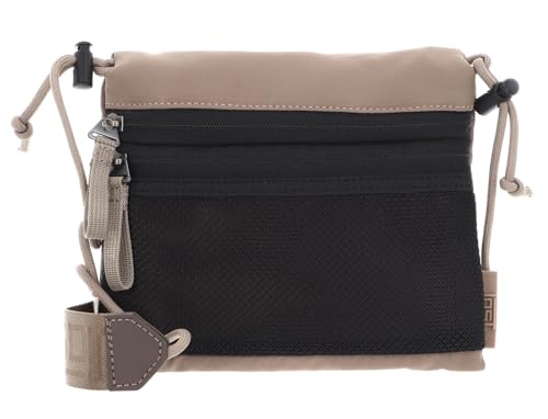 Sac à épaule bandoulière JOST Falun Pouch Taupe en cuir