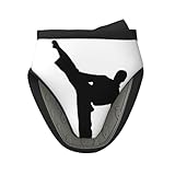 1 juego de mini manoplas de horno de silicona, estampado de artes marciales de Taekwondo resistente...