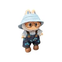 LABUBU ぬいぐるみ ランダム Amazon.co.jp: Labubu 服 Labubuぬいぐるみ 対応 手作り デニム