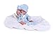 Muñecas Antonio Juan - Muñeco Rn Niño C/Toquilla 42 Cm 132-5063
