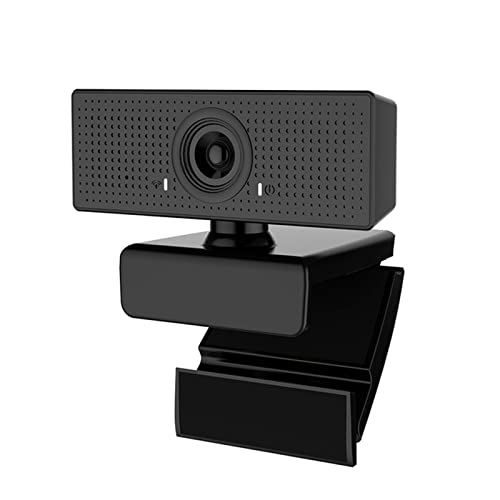 GERRIT Webcam 1080p Plein HD Webcam USB Caméra Web Aide à Angle Large H264 avec caméras d'appel vidéo à Distance de Jeux en Ligne Micro Pc Webcams Web for Ordinateur Portable Webcam USB