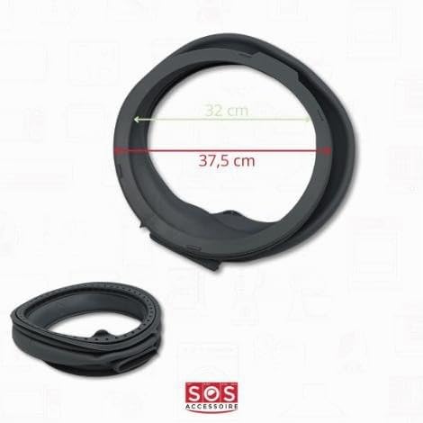 Joint de hublot Electrolux Compatibilité Faure Étanchéité Anti moisissure - vue 4