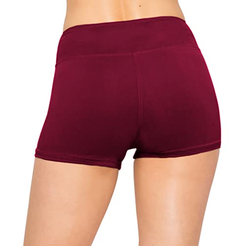 Image of ALWAYS Yoga Shorts for Women - High Waisted Workout Biker Shorts for Yoga, Running & Under Dress Anti-Chafing Comfort
