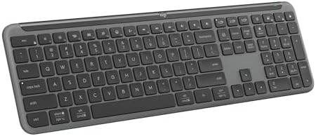 Logitech Signature Slim K950 Wireless Keyboard Sleek Design - Graphite