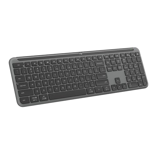 Logitech K950 Slim wireless keyboard for quiet typing