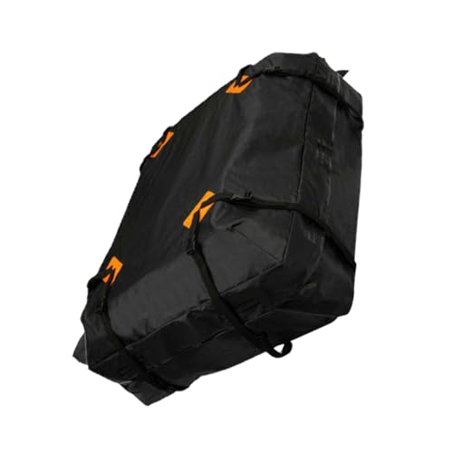 Ciieeo 1Pc Car Roof Bag Durable Rooftop Cargo Carrier for Luggage Storage Easy to Install with Reinforced Straps Folds for Compact Storage Fits All Vehicles