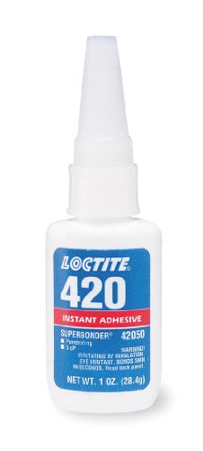 Loctite 135455 Clear 420 Super Bonder Instant Adhesive, 1 oz Bottle