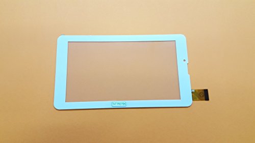 Weiss Touchscreen Digitizer glas version 1 komp. Mit Archos 70b Copper