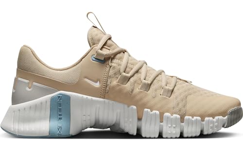 Nike W Free Metcon 5 Tênis feminino, Sanddrift/Phantom/Minério de ferro leve/branco, 36 BR