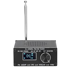 Si4732 All Band Radio-ontvanger, 0,1-108Mhz ATS‑60 SSB AM FM-radio-ontvanger Draagbare Handheld Full Band Radio-ontvanger met 22 Frequentieband