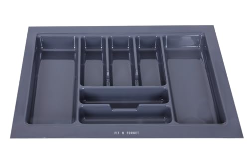 Image of Heavy PVC Cutlery Tray Organizer, Stylish Cutlery Tray for Kitchen Basket (25x18.5 Inch)