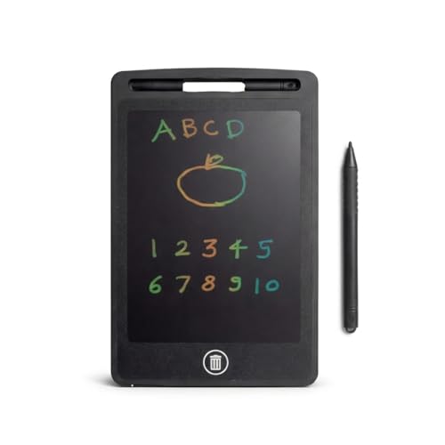 Image of 8.5 Inch LCD Writing Tablet for Kids with Stylus | One-Click Erase & Screen Lock | Reusable Digital Slate Drawing Pad | Erasable Writing Board for Boys & Girls (Age 3-10)