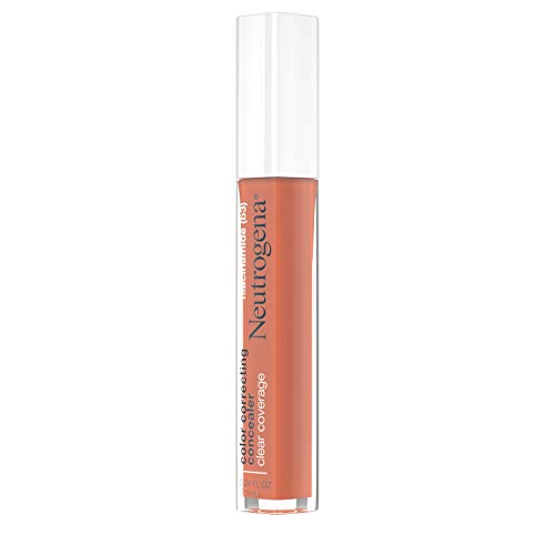 Neutrogena Clear Coverage Color Correcting Concealer Makeup, Lightweight Concealer With Niacinamide For Dark Spots, Oil-, Fragrance-, Paraben- & Phthalate-Free, Deep Peach, 0.24 Fl. Oz #TOP4