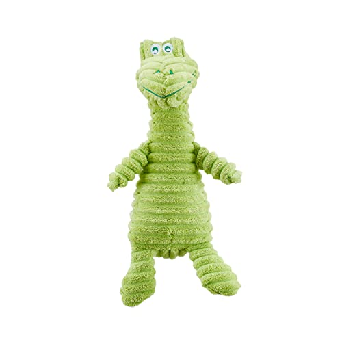 Charming Pet Squeakin' Squiggles Gator Plush Dog Toy
