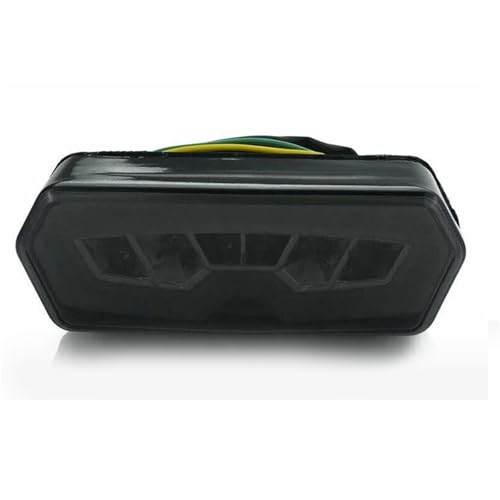 Luz trasera de motocicleta para evitar alcances traseros en giros de MSX 125