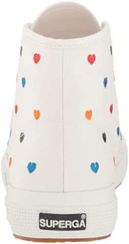 Superga Unisex S4124RW Sneaker, White Multi Hearts Review | Image 2