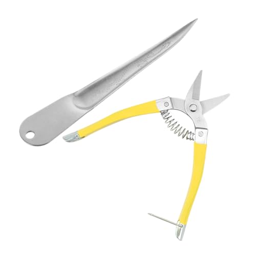 PLAFOPE 1Set Wicker Repair Tool Rattan Weaving for Outdoor Furniture Repair Includes Durable Scissor and for Fixing Wicker Baskets and Chairs