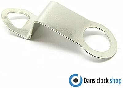 Metal hook for hanging the clock movement.