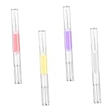 BAZEITFLOW 4 Stück Nagelhautöl Stifte Nagelpflegestift mit Intensiver Pflege gegen Raue Nägel und...