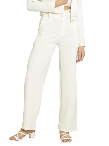 Image of KOTTY Women Straight Fit Casual Pants