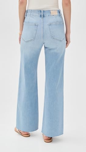 PAIGE Women's Anessa Wide Leg Jeans3