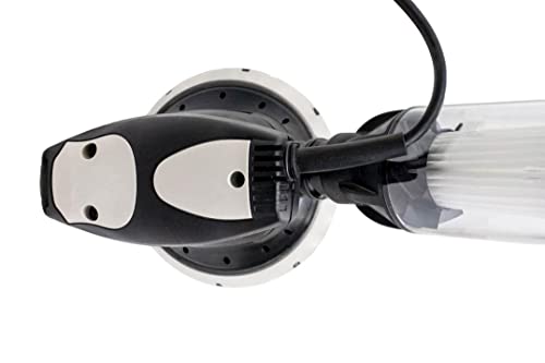 Bitool Exzenterschleifer RXM125, leistungsstarker und kompakter Tellerschleifer mit Zentralabsaugung, Schleifmaschine im Systainer mit 2 Schleiftellern (Ø 125 mm & 150 mm) (Exzenterschleifer RXM125) – Bild 7