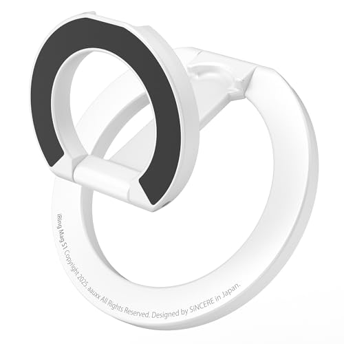 AAUXX iRing Mag S1 ACO }O MagSafeΉ X}zO Ki K㗝X ʎ X}zX^h }Olbg z[h O ^ ͋z lIW Stand 1 (zCg)