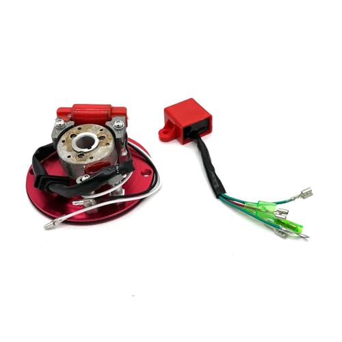 Stator de rotor interne pour moteur Lifan YX 125cc à 160cc de pit bike et moto horizontal rouge