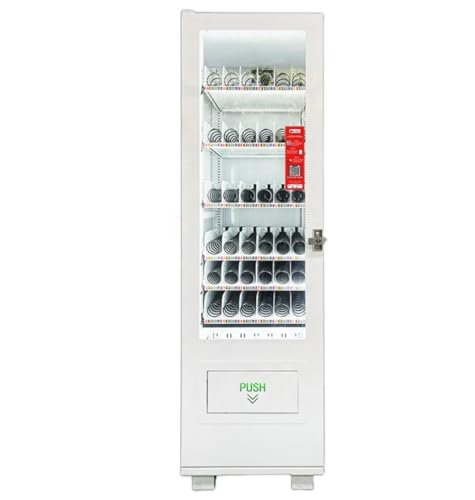 【引き取り】飲料自動販売機36口 Amazon.co.jp: 36スロットQRコード冷蔵または非冷蔵食品ドリンクポップ