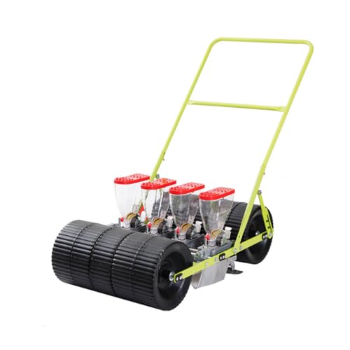 Semoir de maïs et de soja pour Jardin, semoir à légumes poussé à la Main, semoir Manuel Portable, semoir de Jardin poussé à la Main, semoir de précision à Une rangée,4 Row