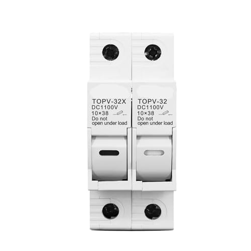 Porte-fusible DC 2P évite les surcharges et protège vos panneaux solaires 1100V