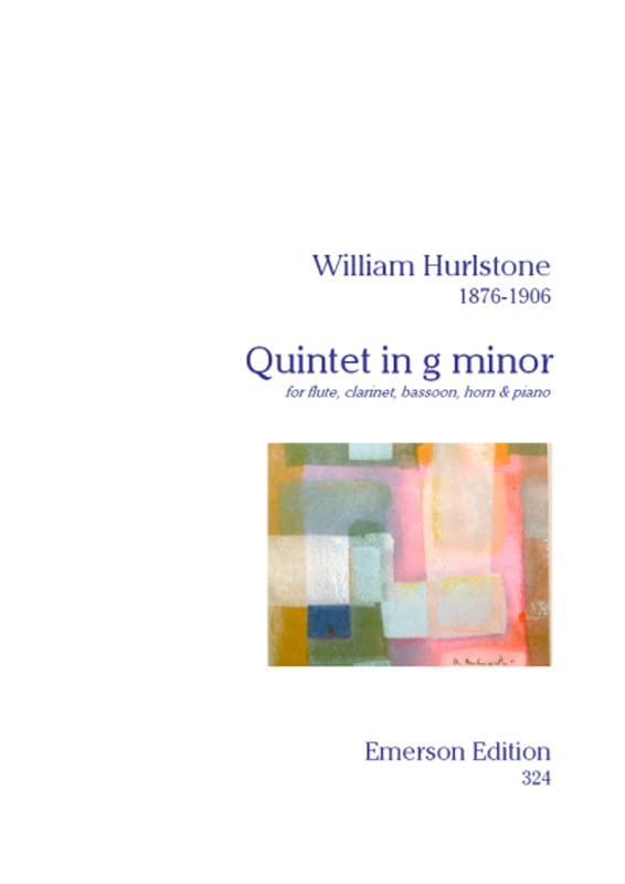 Quintet in g minor : for flute, clarinet, bassoon, horn and piano      Sheet music