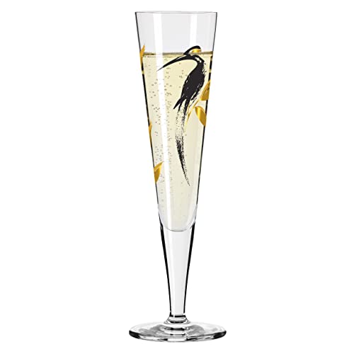 Copa de champán Ritzenhoff Goldnacht de 200 ml fabricada en Alemania 3
