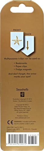 Seashells i-Clip Magnetic Page Markers (Set of 8 Magnetic Bookmarks) image 4